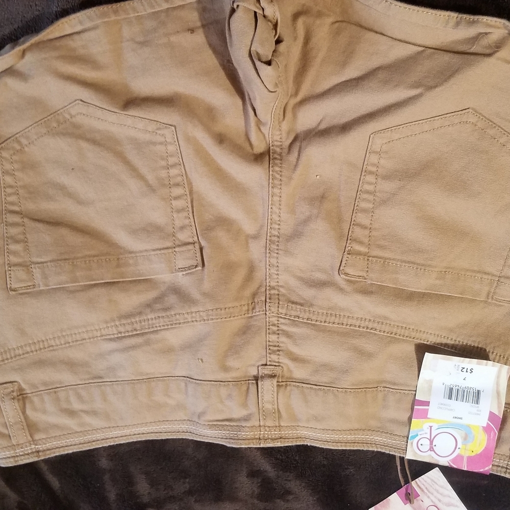 Women's/ juniors Khaki stretch shorts by OP